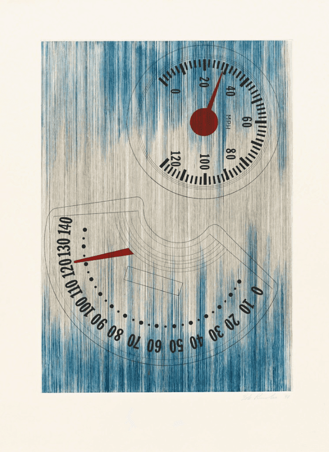 Ed Ruscha, ‘Clown Speedo’, 1998, Print, Aquatint, Pace Prints, Numbered, Dated