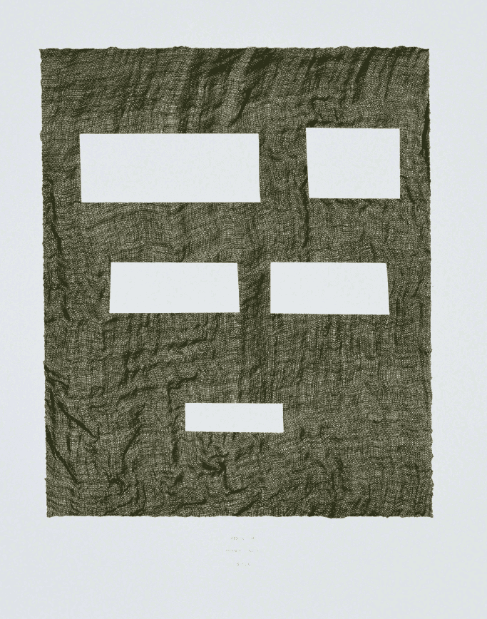 Ed Ruscha, ‘Stick Up’, 2007, Print, 3 color lithograph, Gemini G.E.L., Numbered, Dated