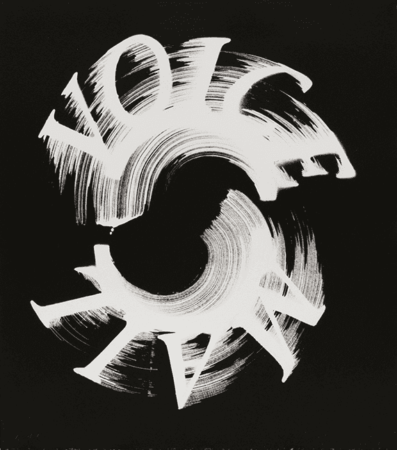 Ed Ruscha, ‘Voice Mail White (State II)’, 2022, Print, Fine art print, Hamilton Press Gallery, Numbered