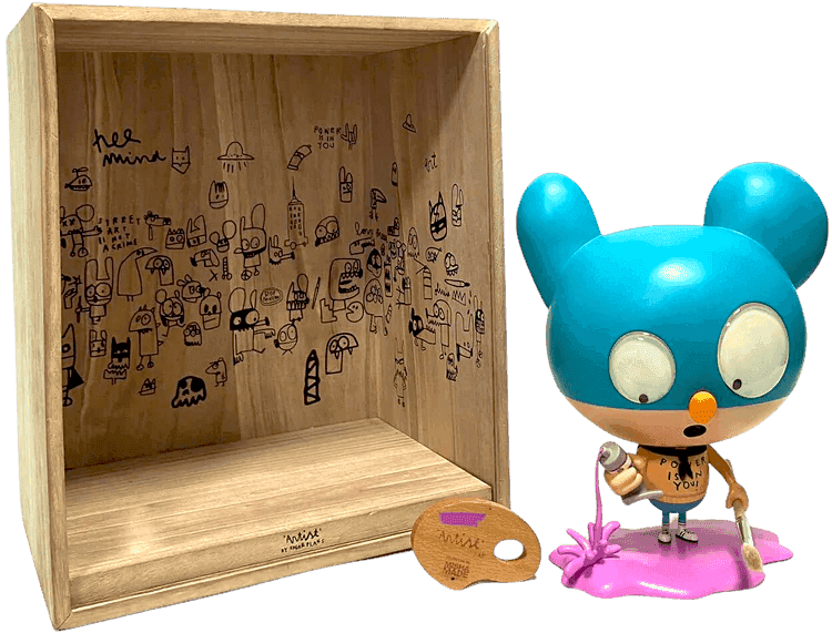 Edgar Plans, ‘Hero Artist (Pink)’, 2019, Sculpture, Mixed media, fiberglass & metal, Misha Made, Numbered