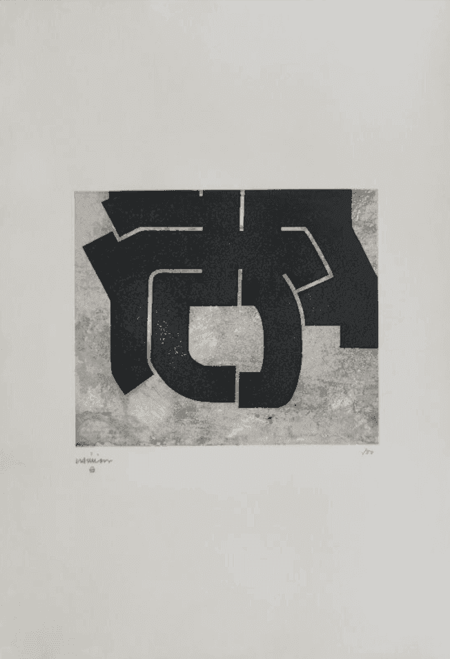 Eduardo Chillida, ‘Amnistia-Askatasuna’, 1975, Print, Etching on paper, Maeght Editeur, Numbered