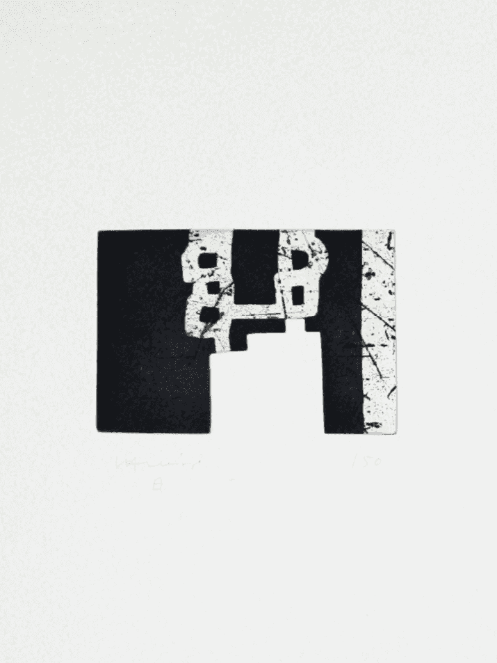 Eduardo Chillida, ‘Bikoiztasun’, 1996, Print, Etching, null, Numbered