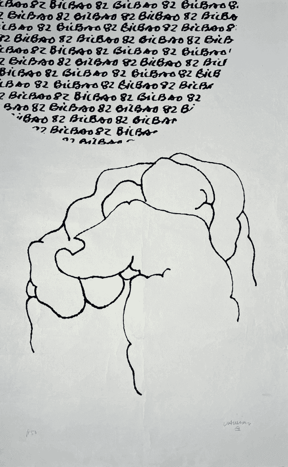 Eduardo Chillida, ‘Bilbao’, 1982, Print, Silkscreen printing, null, Numbered