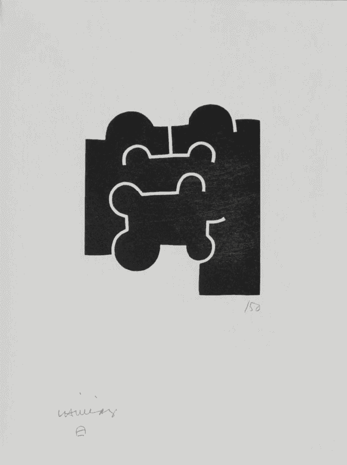 Eduardo Chillida, ‘Cioran XXV’, 1983, Print, Woodcut, null, Numbered