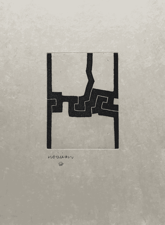 Eduardo Chillida, ‘Eintsu’, 1974, Print, Etching on Japan Paper, null, Numbered