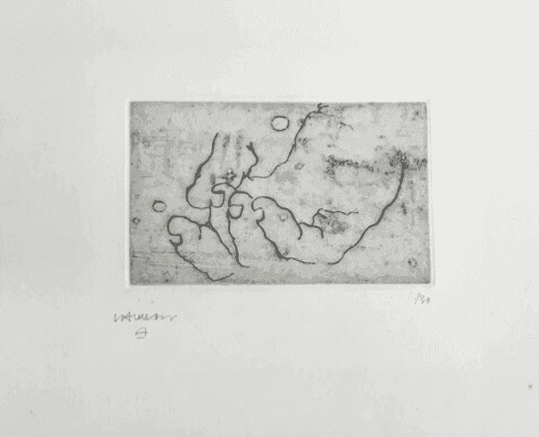 Eduardo Chillida, ‘Esku XVI.’, 1977, Print, Etching, engraving (dry point), null, Numbered