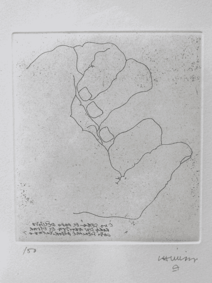 Eduardo Chillida, ‘Esku XXVI’, 1980, Print, Aguafuerte, null, Numbered
