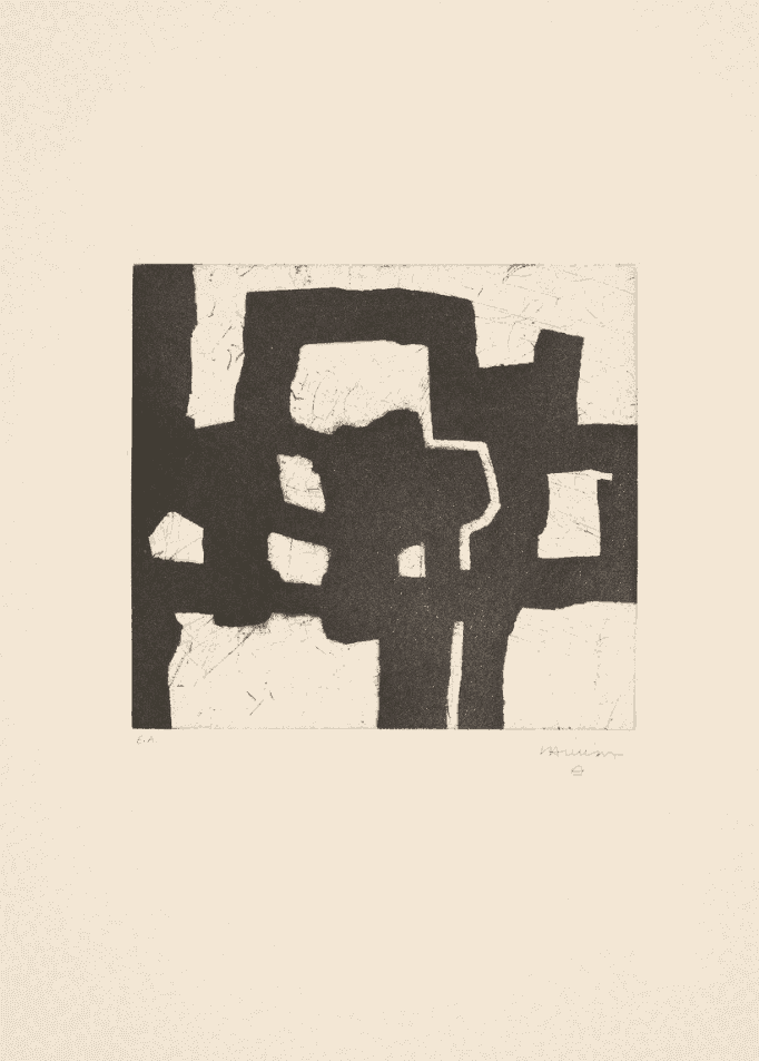 Eduardo Chillida, ‘Homenaje a Picasso’, 1972, Print, Etching and aquatint, null, Numbered