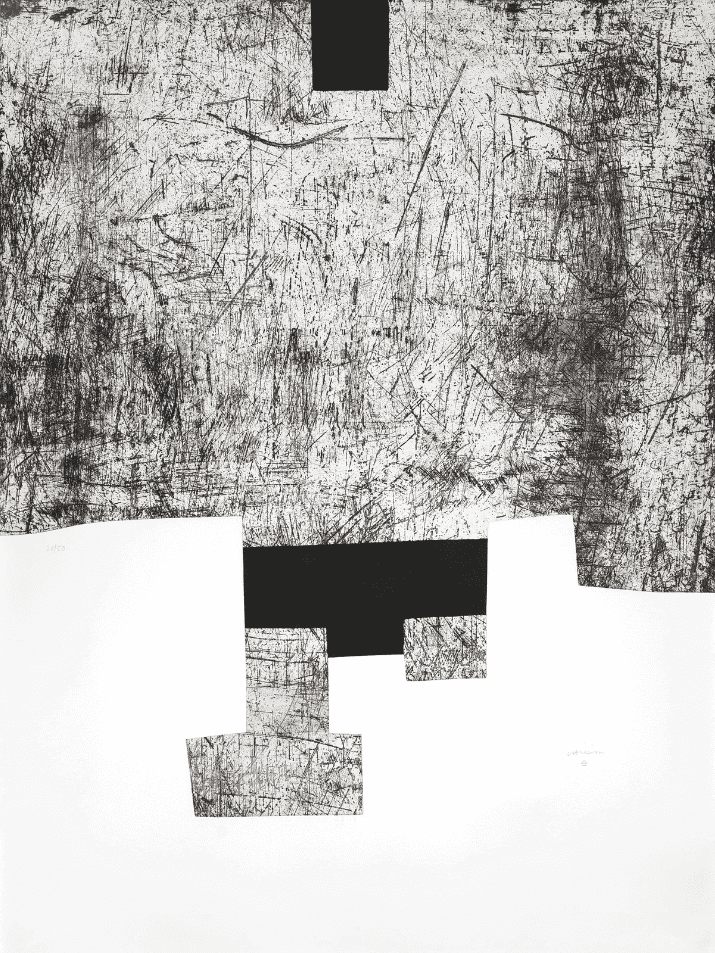Eduardo Chillida, ‘Hommage à Luis Bergareche’, 1990, Print, Etching, null, Numbered