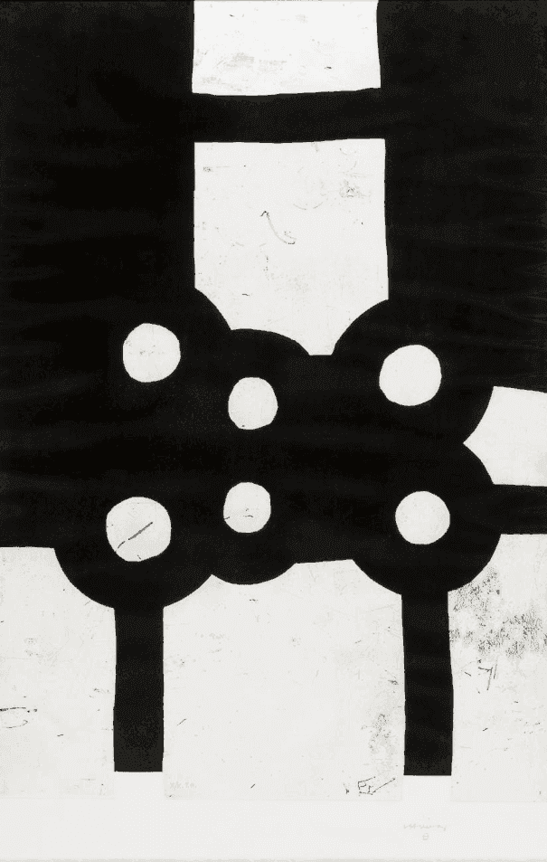 Eduardo Chillida, ‘Leizaran’, 1987, Print, Etching on paper, Galería Theo, 