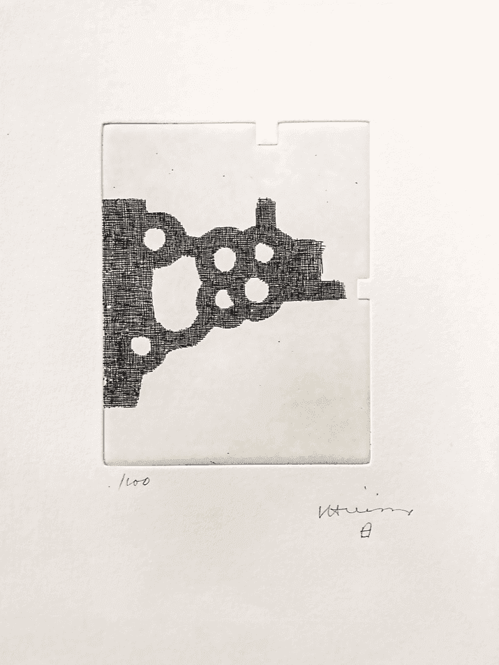 Eduardo Chillida, ‘Literature or Life (French Edition)’, 1997, Print, Aquatint, Boza Editor, Numbered