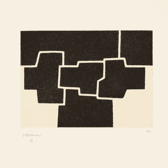 Eduardo Chillida, ‘Pittsburgh II’, 1979, Print, Aquatint on chine collé, null, Numbered