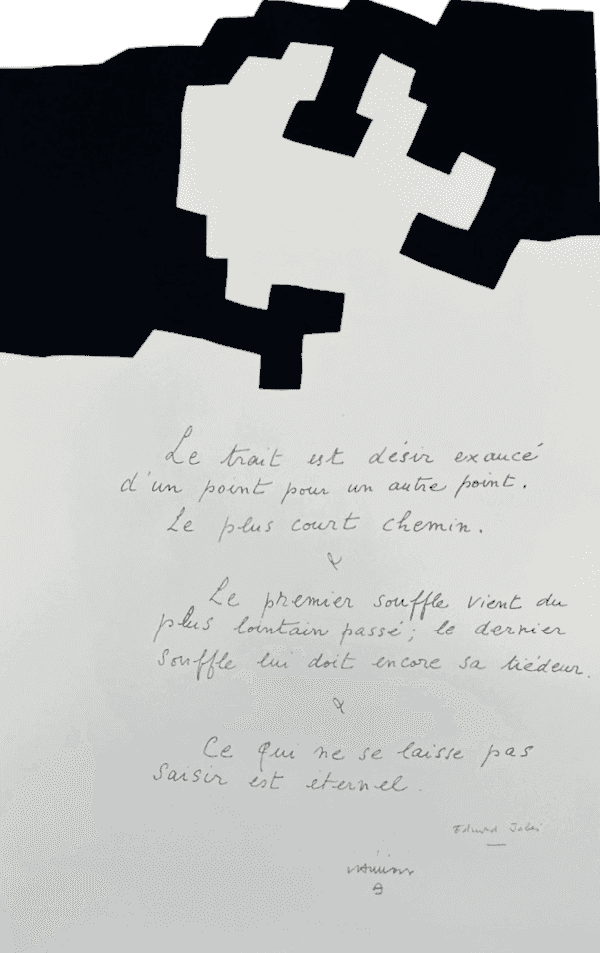 Eduardo Chillida, ‘Placard Jabes’, 1975, Print, Serigraph, null, Numbered