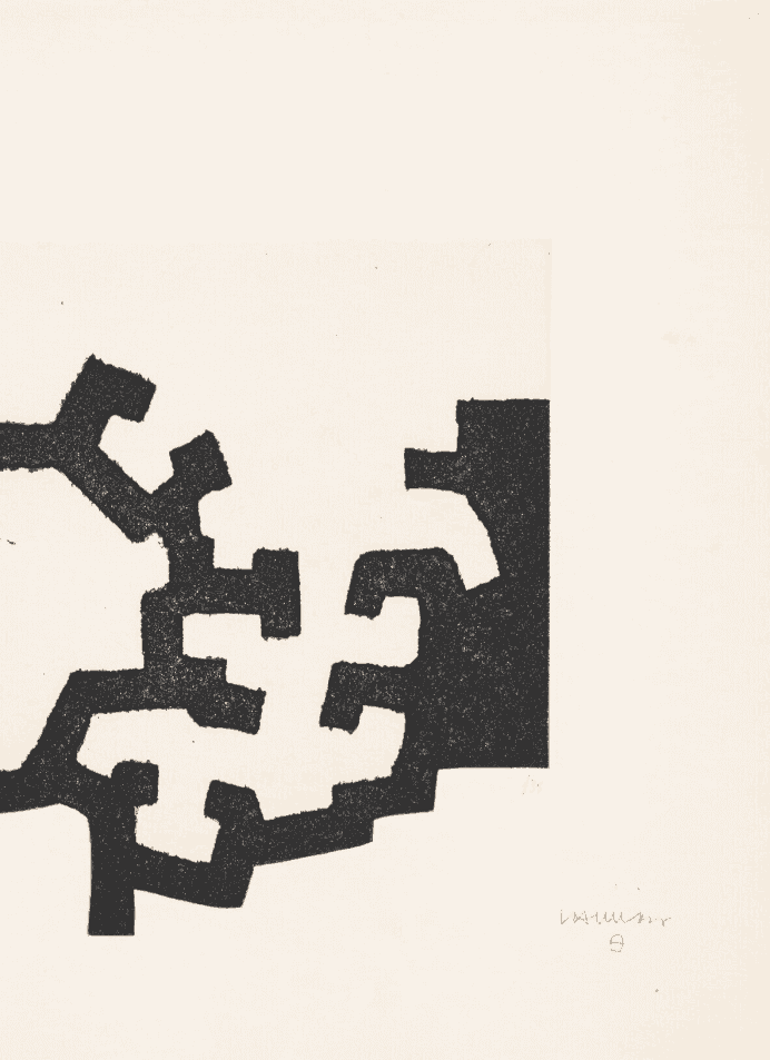 Eduardo Chillida, ‘Plate I’, 1977, Print, Etching, Robert & Lydie Dutroi, Numbered