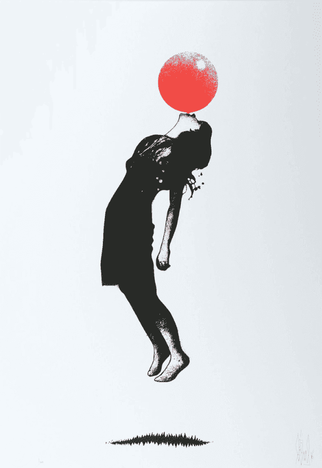 Eelus, ‘Blow-Up’, 2016, Print, 2 colour screenprint, null, Numbered, Dated