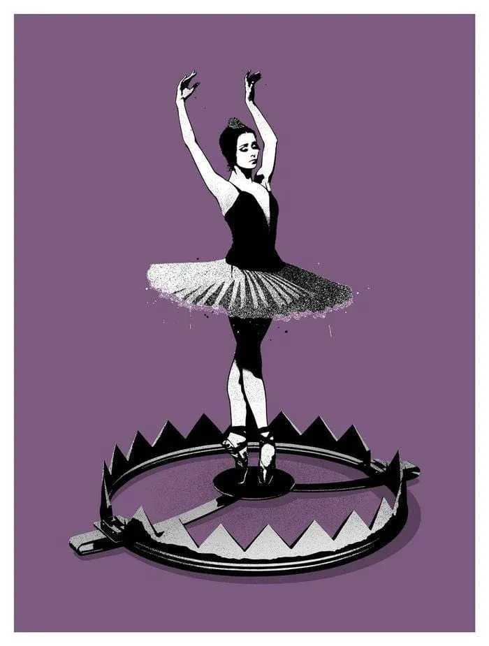 Eelus, ‘Dance Boldly Through The Storm (Silver)’, 26-03-2018, Print, Silkscreen, Art Republic, Numbered