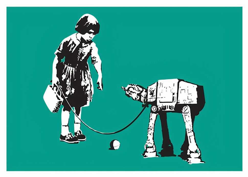 Eelus, ‘Wotulookin at (Mint)’, 28-06-2007, Print, Screenprint, Pictures on Walls, Numbered