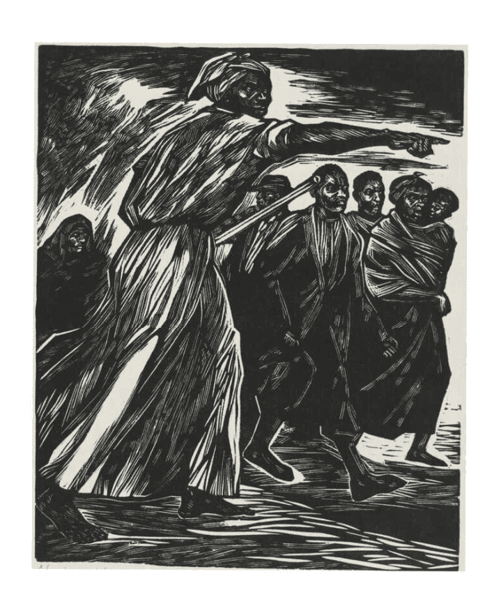 Elizabeth Catlett, ‘Harriet’, 1975, Print, Linocut Print on paper, null, 