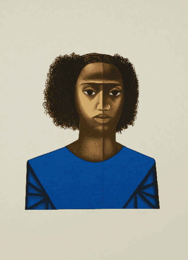 Elizabeth Catlett, ‘Keisha M.’, 2008, Print, Lithograph, null, Numbered