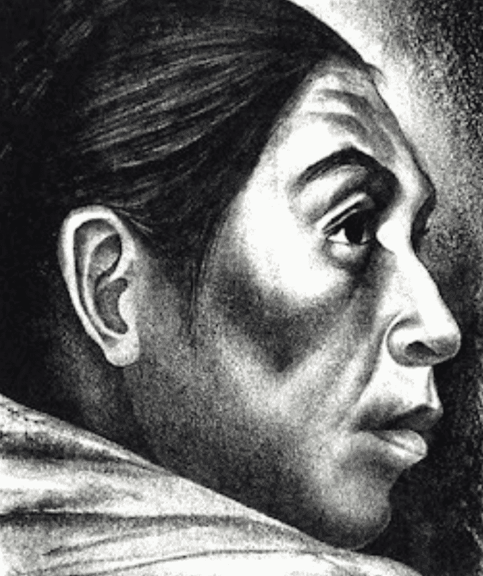 Elizabeth Catlett, ‘Mujer Indigena’, 2003, Print, Lithograph, null, Numbered