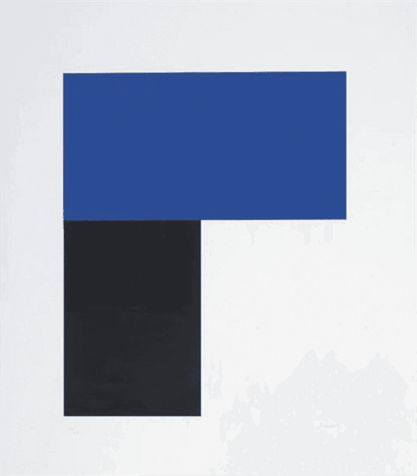 Ellsworth Kelly, ‘Blue and Black I’, 1972, Print, Color lithograph on Special Arjomari paper, null, Numbered