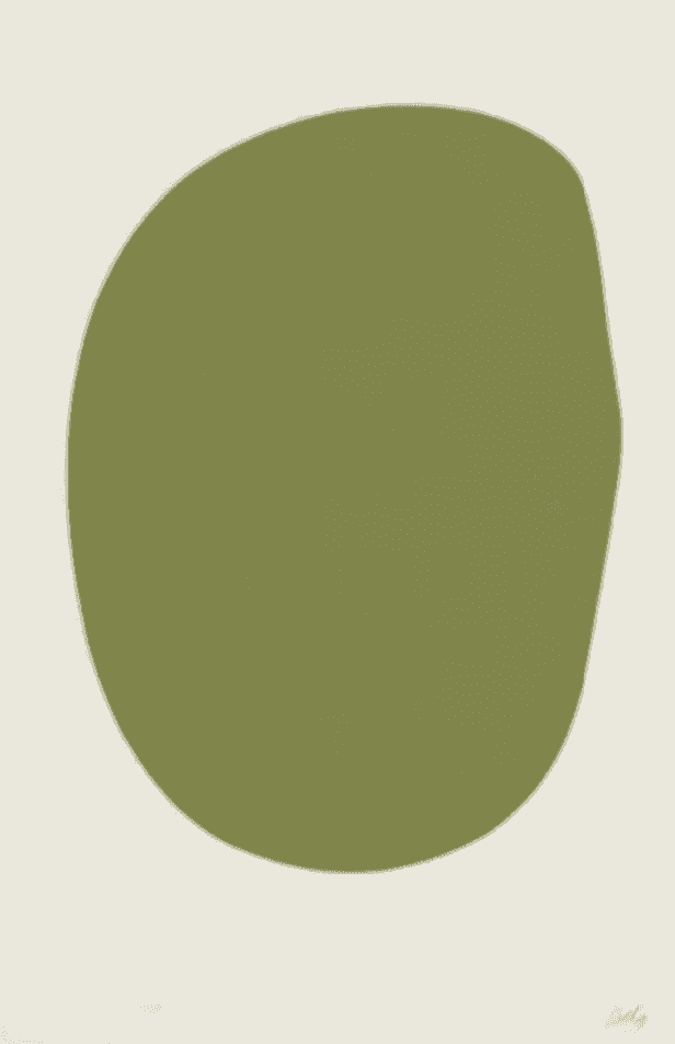 Ellsworth Kelly, ‘Green (Vert)’, 1964, Print, Lithograph on paper, null, Numbered