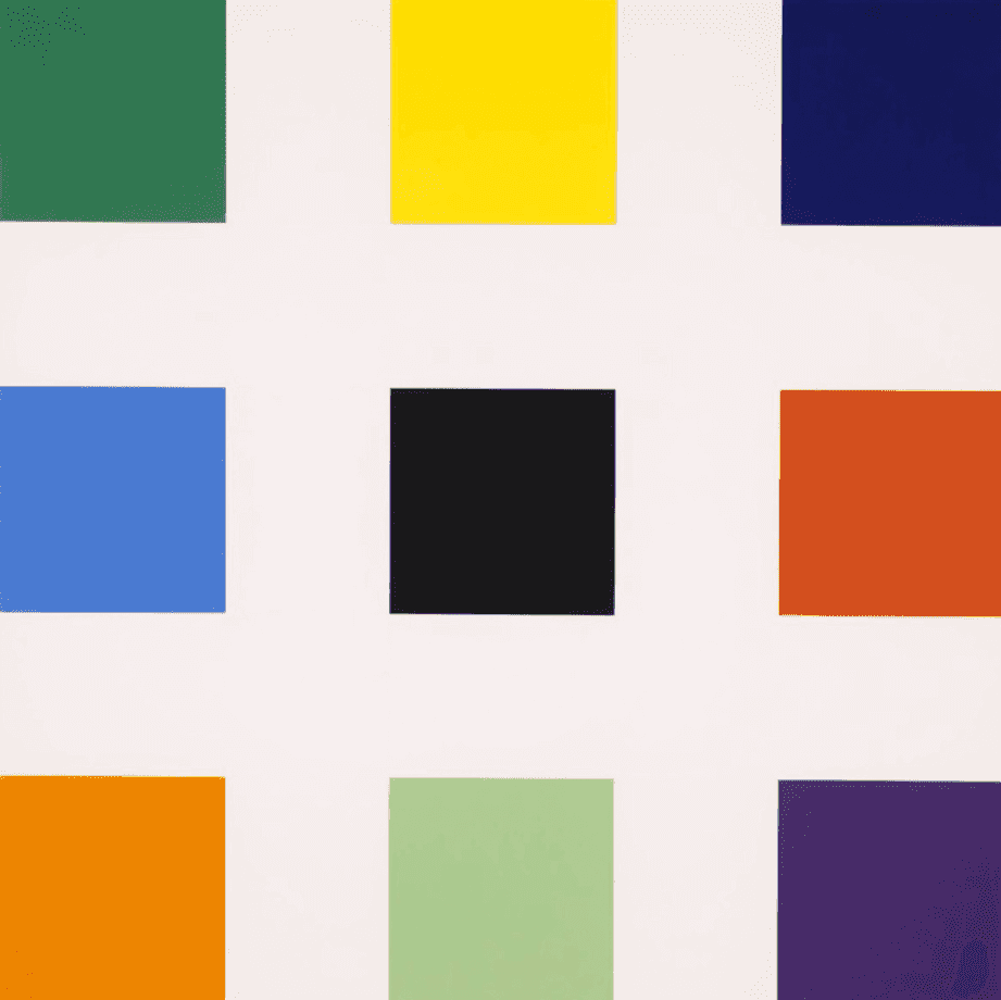 Ellsworth Kelly, ‘Nine Squares’, 1977, Print, Screenprint and lithograph, null, Numbered