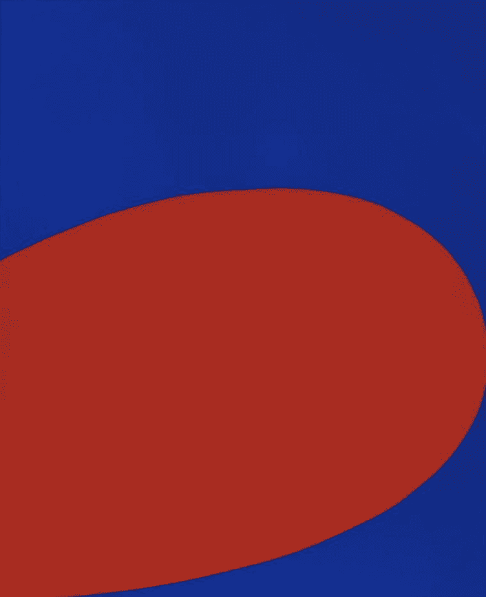 Ellsworth Kelly, ‘Red Blue’, 1964, Print, Screenprint, null, Numbered