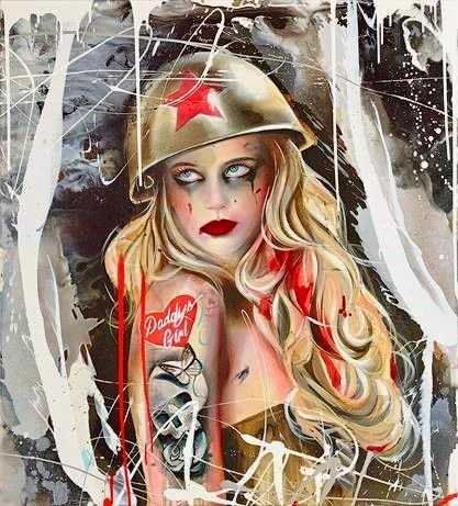 Emma Grzonkowski, ‘Daddy's Girl’, 2017, Print, Fine art print, Castle Fine Art, Numbered