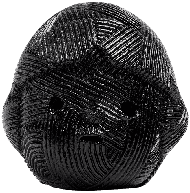 En Iwamura, ‘Hero Head (Black)’, 2019, Sculpture, Bronze, Case Studyo, Numbered