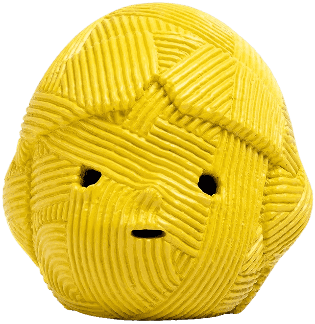 En Iwamura, ‘Hero Head (Bright Yellow)’, 2019, Sculpture, Bronze, Case Studyo, Numbered