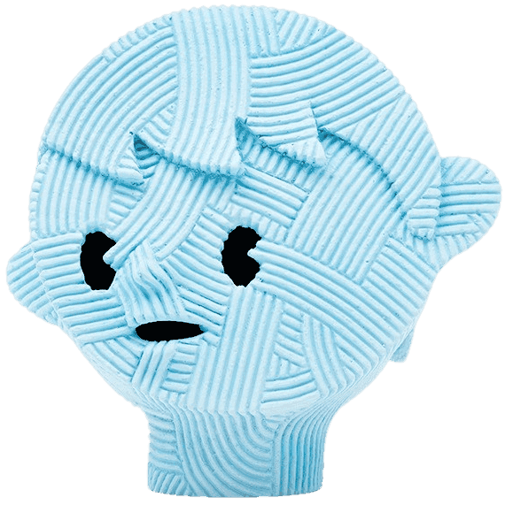 En Iwamura, ‘Maru Face (Soft Blue)’, 2020, Sculpture, Bronze, Case Studyo, Numbered