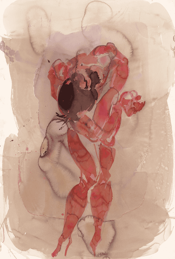 Eric Fischl, ‘Study for the Weight’, 2015, Print, Pigment print on Entrada rag paper, Hexton, Numbered, Dated