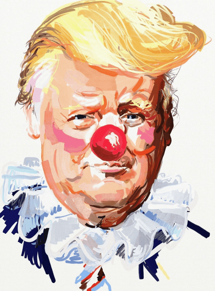 Eric Fischl, ‘Trump’, 2017, Print, Archival inkjet paper, null, Numbered