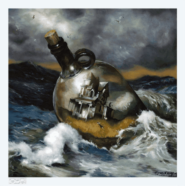 Esao Andrews, ‘Bottle House’, 2013, Print, Giclee Print 100% Cotton Rag, null, Numbered