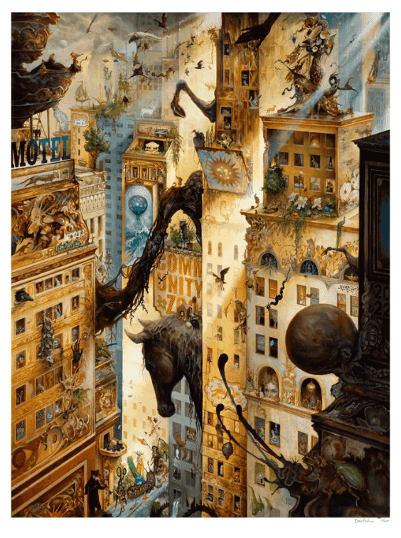 Esao Andrews, ‘Community Zoo’, 2022, Print, Giclee Print 100% Cotton Rag, null, Numbered