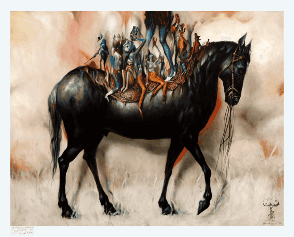 Esao Andrews, ‘Drifters’, 2011, Print, Giclee Print, null, Numbered, Handfinished