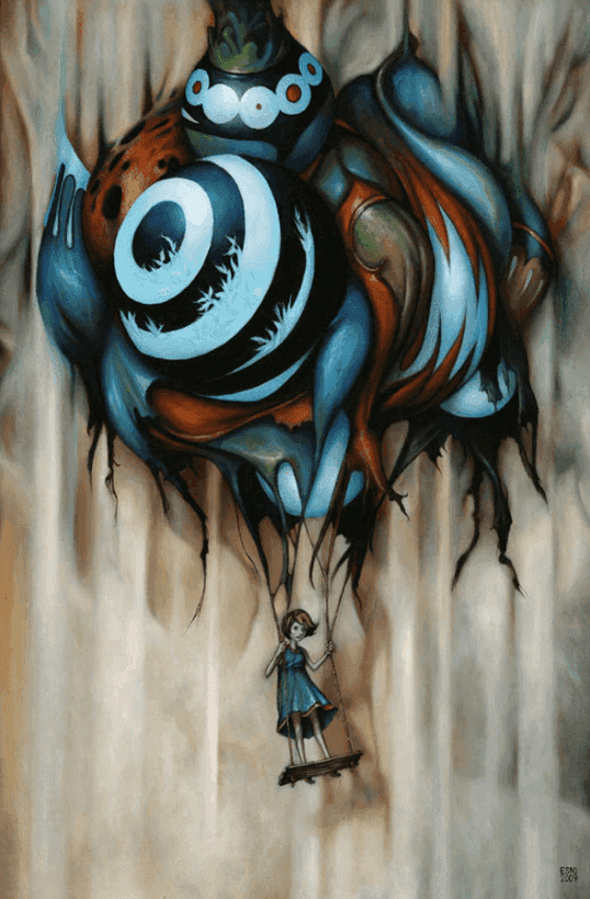 Esao Andrews, ‘The Intrepid Seed’, 2009, Print, Giclee Print, null, Numbered, Dated