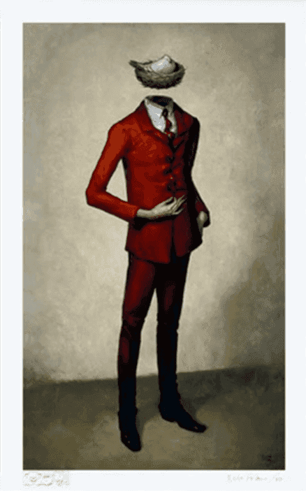 Esao Andrews, ‘The Thinker’, 2008, Print, Giclee Print, null, Numbered