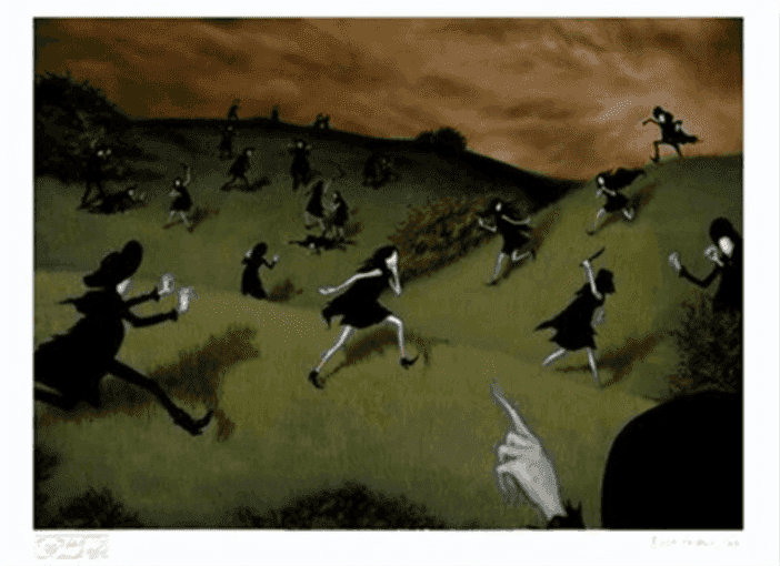 Esao Andrews, ‘Virile Influenza’, 2008, Print, Giclee Print, null, Numbered