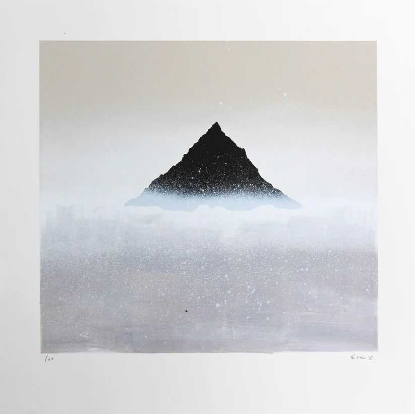 Euan Roberts, ‘The Peak of Your Existence’, 2019, Print, 4 Colour Screenprint with Hand Applied Spraypaint and Acrylic Overlays on Somerset Tub Sized 410gsm Paper, null, Numbered