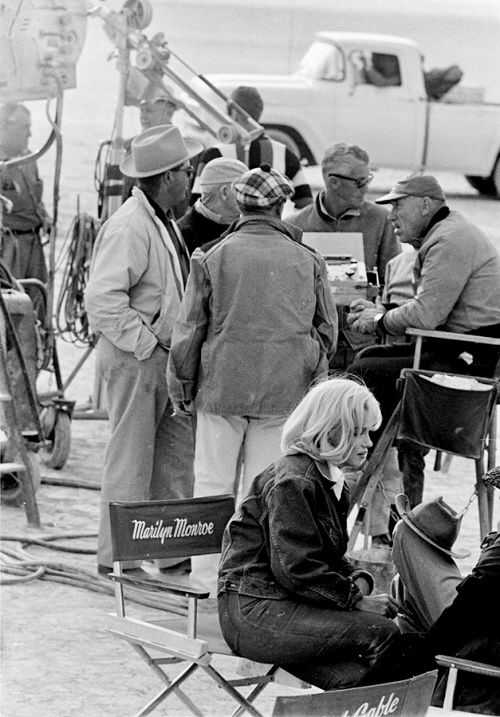 Eve Arnold, ‘Chatting on the set of The Misfits, 1960 (Large)’, 2020, Print, Silver gelatin print, Castle Fine Art, Numbered, Framed