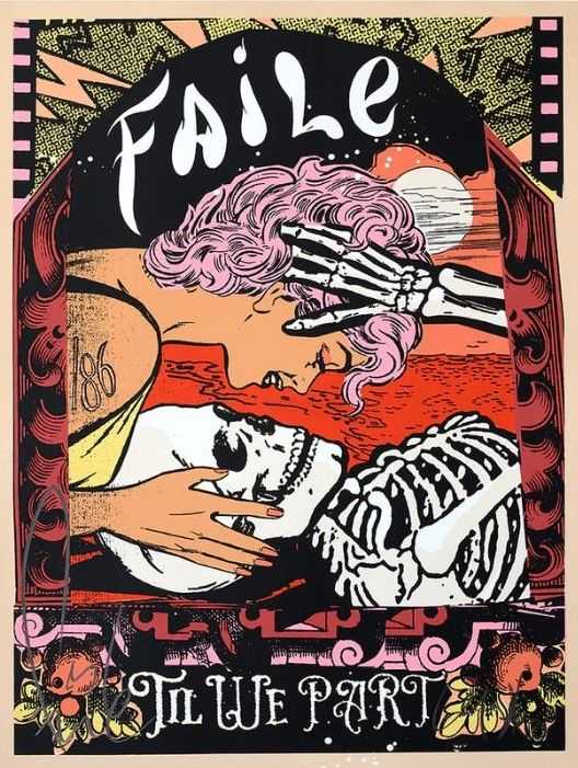 Faile, ‘We Belong Together’, 2024, Print, Acrylic and Silkscreen Ink on Lenox 100 Archival Paper, null, 