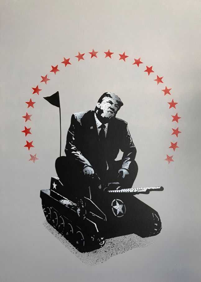 Fake, ‘Big Boy (Grey)’, 25-04-2018, Print, Spray paint on 360gsm art paper, Self Released, Numbered, Handfinished