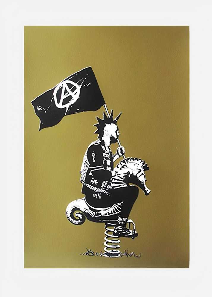 Fake, ‘Spring Rider (Gold)’, 04-03-2013, Print, Screenprint on paper, Self Released, Numbered