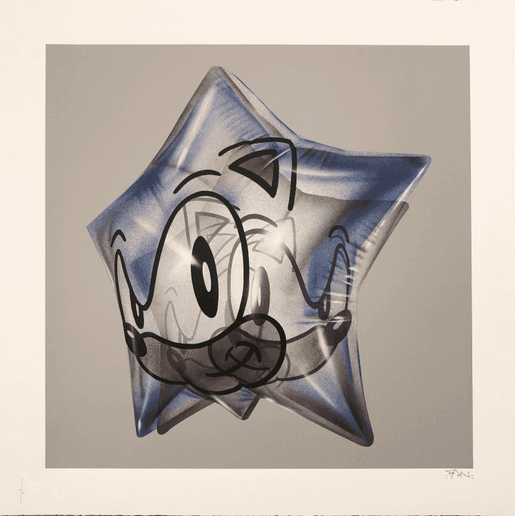 Fanakapan, ‘See Through Sonic’, 16-08-2018, Print, Pigment print on 300g Somerset paper, Graffiti Prints, Numbered