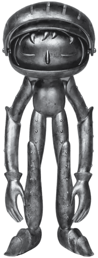 Felix Treadwell, ‘Feefy Knight’, 21-04-2023, Sculpture, Bronze, DDT, Numbered