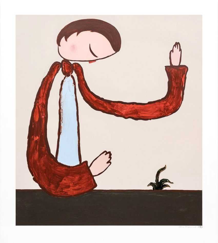 Felix Treadwell, ‘Kindred Spirit’, 18-11-2022, Print, Archival pigment print with 12 silkscreen layers printed on 410gsm Somerset Satin White paper. Each plant has been uniquely hand-finished by the artist in acrylic paint, Avant Arte, Numbered, Dated, Handfinished