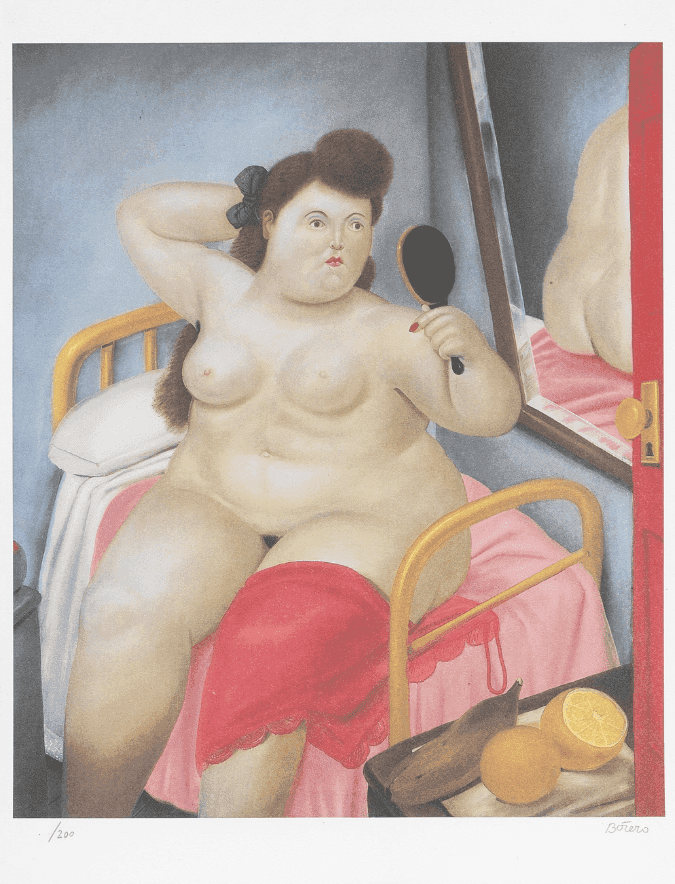 Fernando Botero, ‘La Toilette’, 1983, Print, Offset lithograph in colours on wove paper, null, Numbered