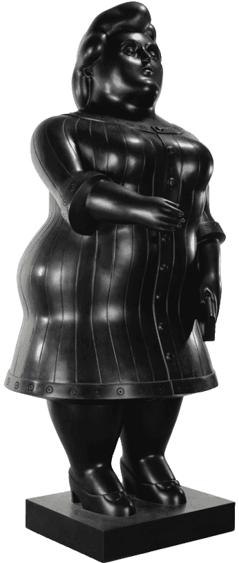 Fernando Botero, ‘Mujer Vestida’, 2003, Sculpture, Bronze, null, 